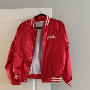 Vintage Jack's Red Bomber Jacket
